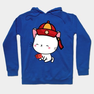 Angora Cat Lunar new year Hoodie